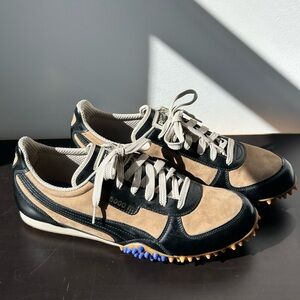 Puma 5000m Men's Size 11 Black and Tan Retro Sneakers NWOT no box